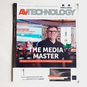 AV Technology Magazine July August, 2021 - The Media Master - Security Savvy